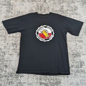 Polish Drinking Shirt Men's Small Black Official Team Beer SG Bar Crawl Pint